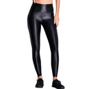 Calça Legging Cirre Premium Brilhante Cintura Alta para Mulheres Estilo Moderno e Confortável