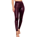 Calça Legging Cirre Premium Brilhante Cintura Alta para Mulheres Estilo Moderno e Confortável